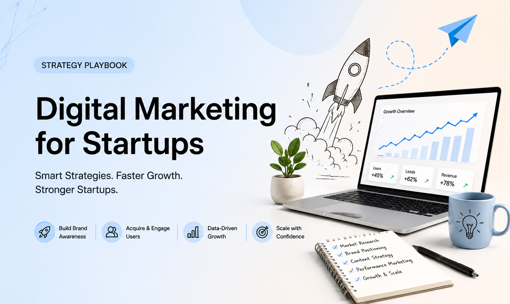 Digital Marketing for Startups: The Growth Playbook for Founders